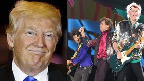 Rolling Stones se naštvali na Trumpa. Zakázali mu hrát jejich písně