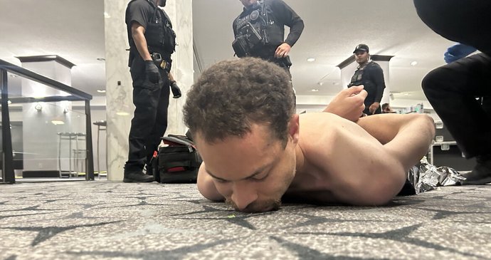 Foto střelce, který zaútočil na galavečeři s prezidentem Trumpem v hotelu Hilton ve Washingtonu