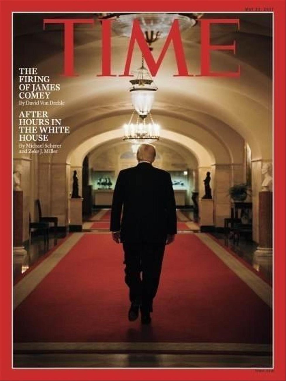 Donald Trump na obálce magazínu Time