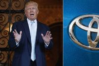 Trump opět hrozí vysokými cly na dovoz aut z Mexika. Po GM má na mušce Toyotu
