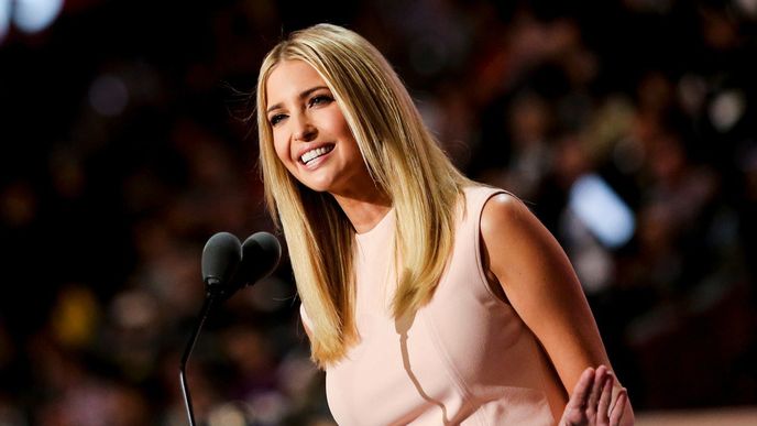 Ivanka Trumpová na sjezdu republikánů