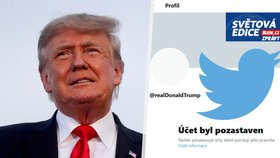 Donald Trump je rok bez Twitteru.