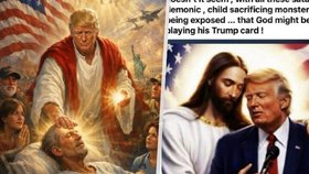 Trumpův kult: Hlava USA tentokrát v objetí Ježíše Krista. „Bůh možná hraje svou Trumpovu kartu!“