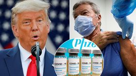 V USA by podle Trumpa mohla být vakcína proti koronaviru veřejně dostupná již v dubnu