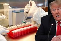 Vakcína proti koronaviru jako rozbuška prezidentské kampaně? Trump obvinil demokraty z její politizace