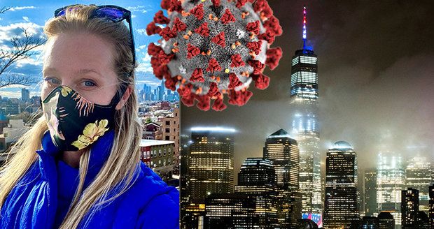 Češka Radka v epicentru pandemie: V New Yorku šije roušky, Američané jí „trhají ruce“