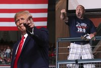 Trump na mítinku omylem ponížil svého fanouška. Muž opáčil: Toho člověka miluju