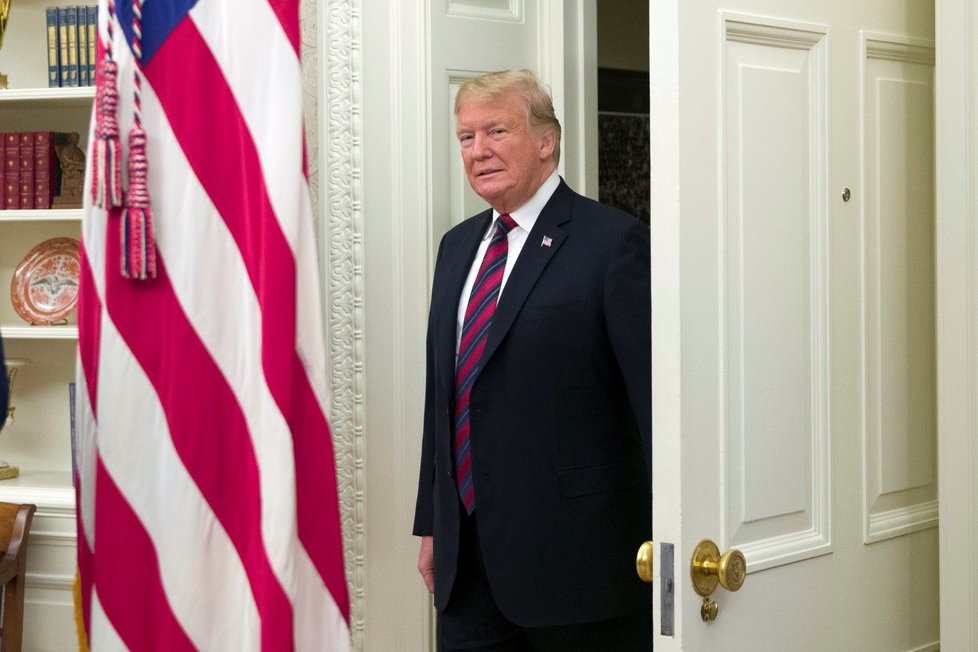 Americký prezident Donald Trump trvá na výstavbě hraniční zdi s Mexikem (19. 1. 2019)