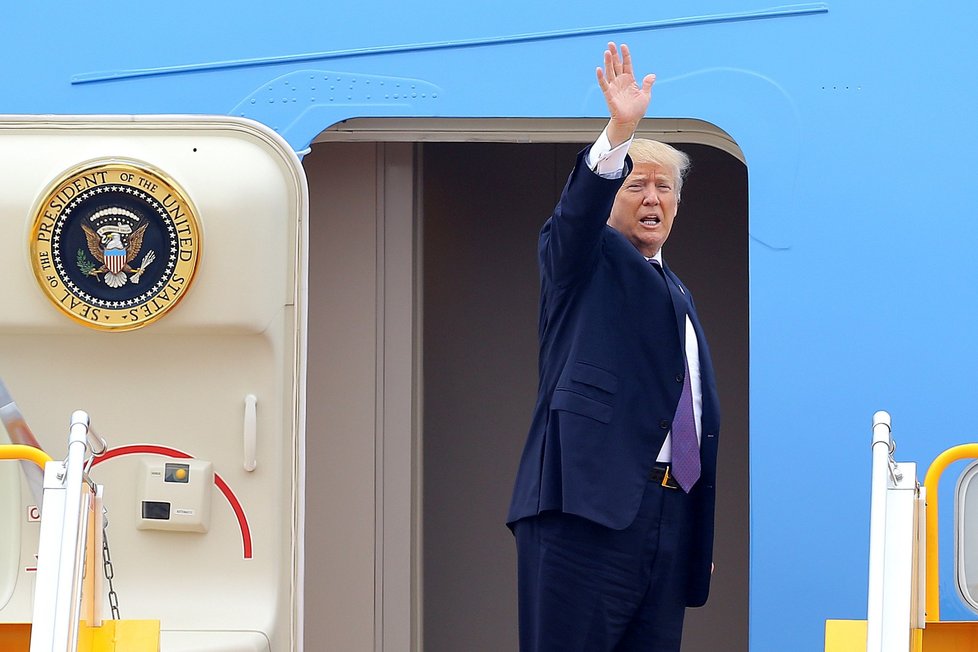 Donald Trump na návštěvě Vietnamu