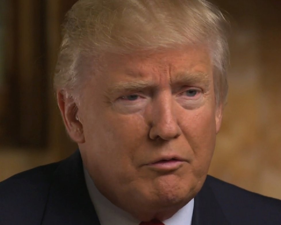 Donald Trump v sobotním vydání 60 minutes stanice CBS