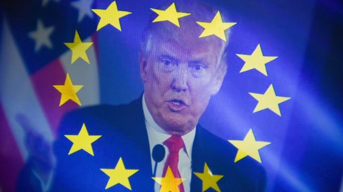 Donald Trump prohlásil, že v obchodu je Evropská unie nepřítelem Spojených států