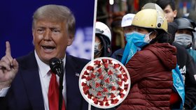 Trump čelí žalobě za nekorektnost, koronavirus nazval „čínským virem“