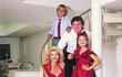 Rodina Trumpových v 80. letech.