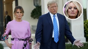 Melania Trumpová pomáhá s kampaní, u soudu ale manželovi po boku nestojí.