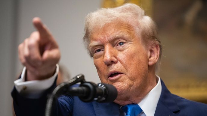 Americký prezident Donald Trump Americký prezident Donald Trump