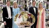 Ivanka Trumpová na svatbě jordánského prince: Poprask kvůli róbě v barvě duhy! 