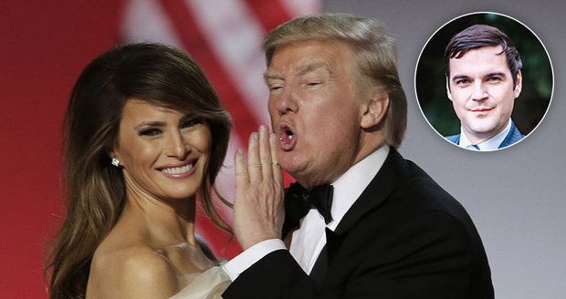 Čech na inauguraci Trumpa: Šampaňské z kelímků, hořící koše i 1. tanec s Melanií