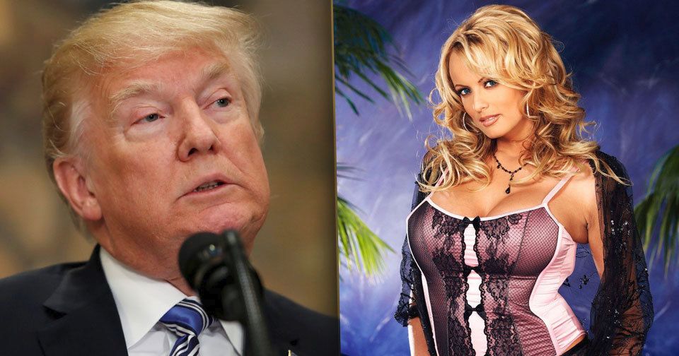 Americká pornoherečka Stormy Daniels. V roce 2011 tvrdila, že měla sex s Donaldem Trumpem.