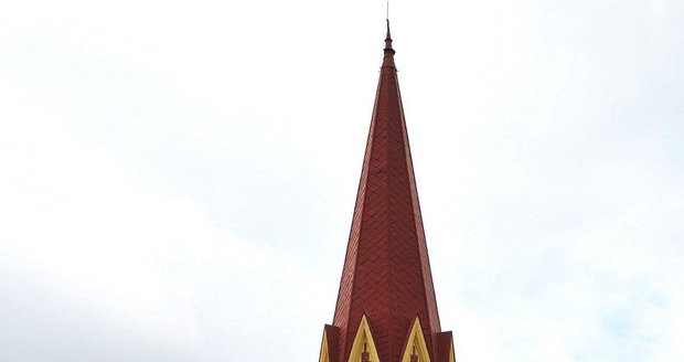 Evangelický kostel Kristuskirche architekta Carla Steinhofera dnes nese název Síň Bohuslava Martinů.