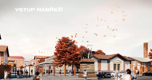 Areál Pražské tržnice se bude rekonstruovat, takto by měl v budoucnu vypadat