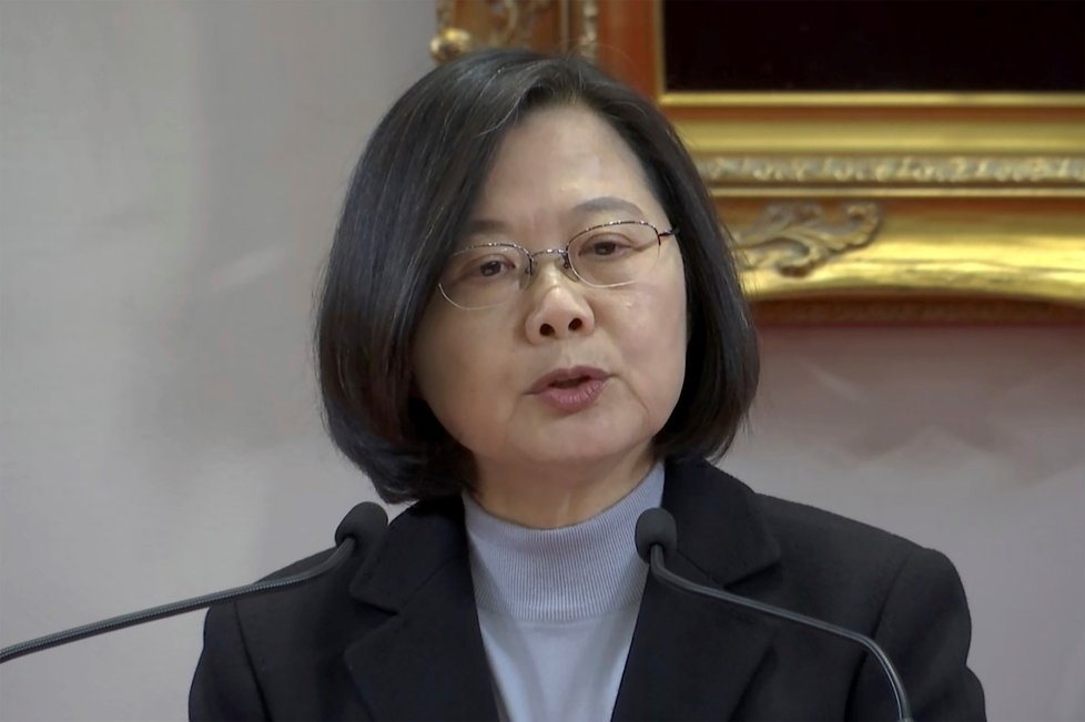 Prezidentka Tchaj-wanu Tsai Ing-wen