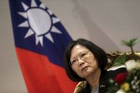 Číňané tlačí na Američany. Zajídá se jim cesta prezidentky Tchaj-wanu