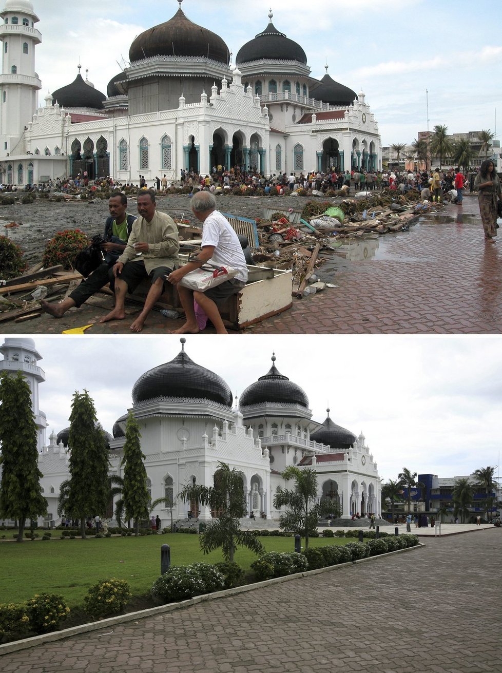 Deset let od přírodní katastrofy. Jak vypadají místa, která zasáhla tsunami v roce 2004, nyní?