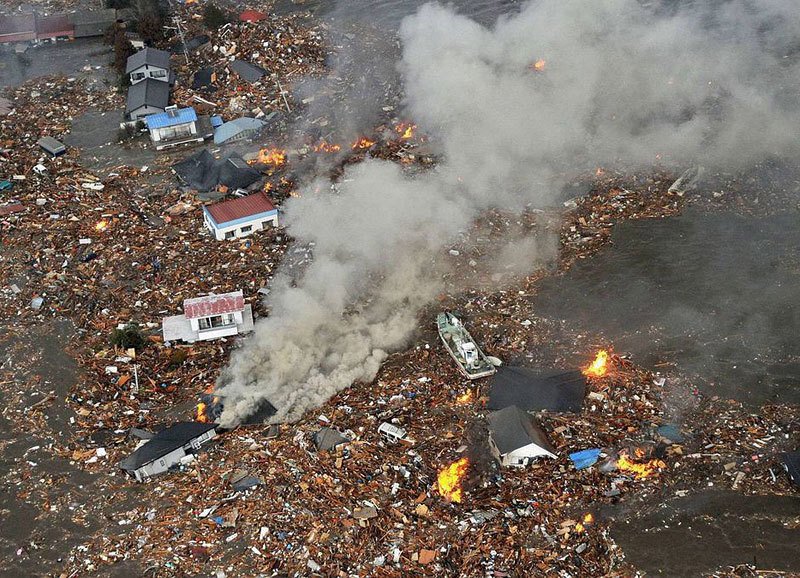 Škody způsobené zemětřesením a tsunami ve východním Japonsku v roce 2011