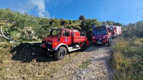 Hasiči Tučepi (archivní foto).