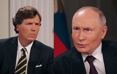 Interview Tuckera Carlsona s Vladimirem Putinem