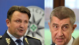 Babiš chce hlavu šéfa policie Tuhého. Chovanec: Šéf ANO je opět mimo