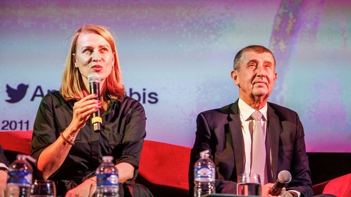 Tünde Bartha a Andrej Babiš Tünde Bartha a Andrej Babiš