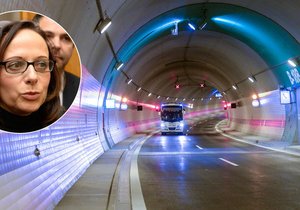 Adriana Krnáčová naznačila, že tunel Blanka v prosinci neotevřou