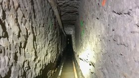 Pohraničníci našli dosud nejdelší pašerácký tunel z USA do Mexika, který měří 1313 metrů.