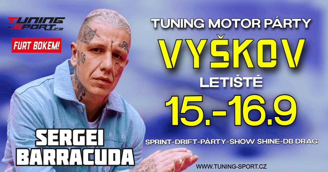 Tuning motor párty Vyškov