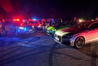 Ilegální tuningový sraz v Praze přinesl 176 přestupků! Policie rozdala pokuty za téměř 272 tisíc