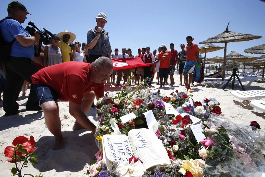 Tuniské letovisko po vražedném útoku teroristy