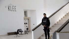 Místo teroristického útoku v centru Tunisu: Teroristé vraždili v muzeu