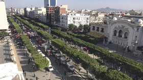 Centrem Tunisu otřásl výbuch, šlo o sebevražednou atentátnici.