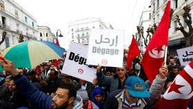 Protesty v Tunisu. (10.12.2022)