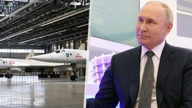 Putin se proletěl v modernizovaném strategickém bombardéru (22.2.2024)