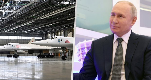 Varování Západu? Putin se proletěl v nové verzi bombardéru, stroj umí nést jaderné hlavice