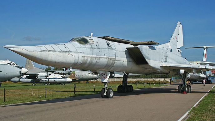 Bombardér Tupolev. Ilustrační foto.