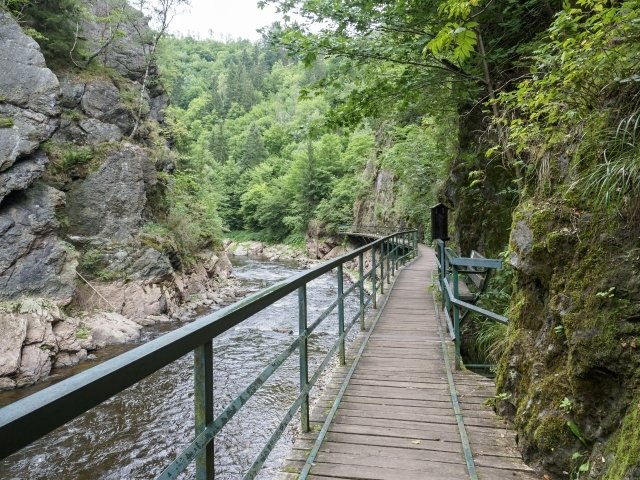 Riegrova stezka údolím Jizery: 3,5 km