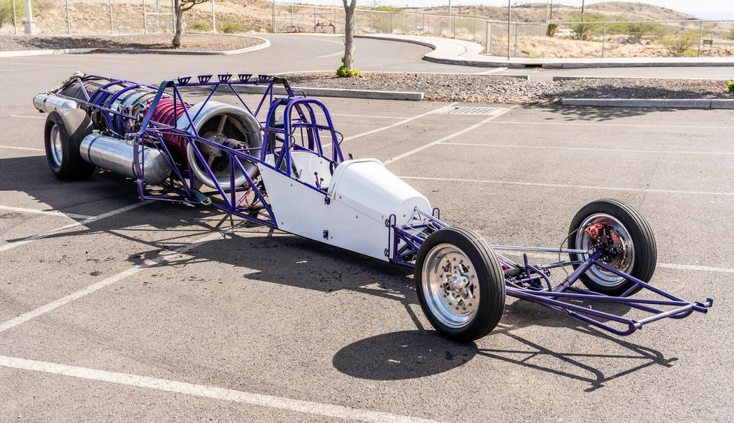 Turbojet-Powered Mercedes-Benz Limousine Dragster