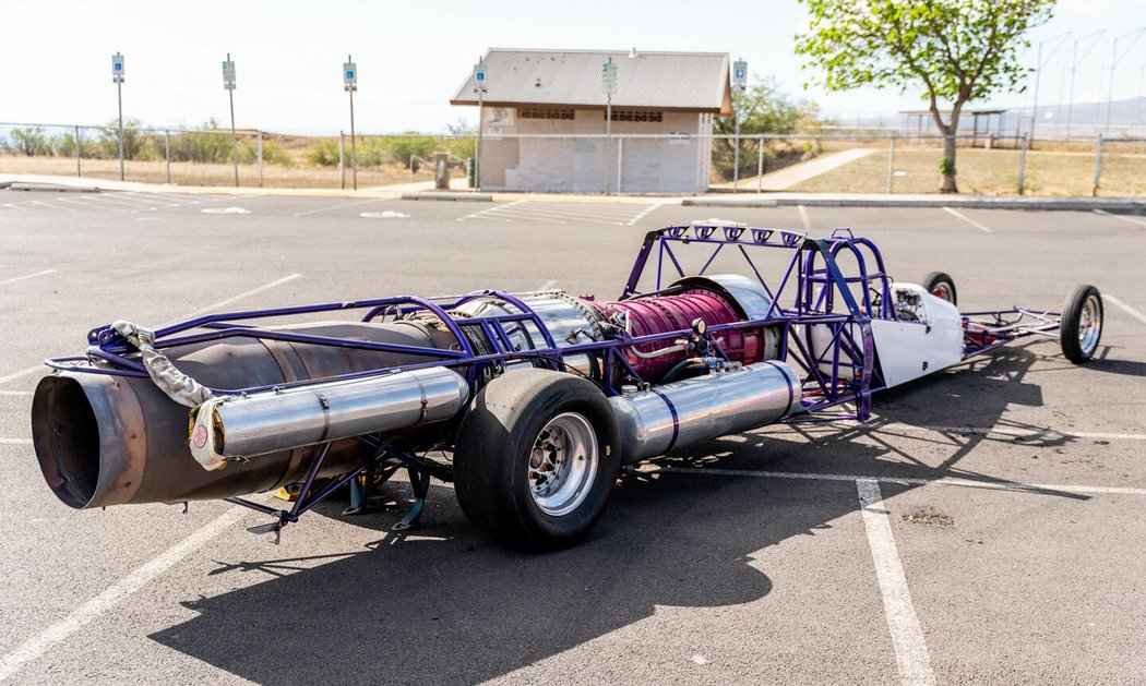 Turbojet-Powered Mercedes-Benz Limousine Dragster