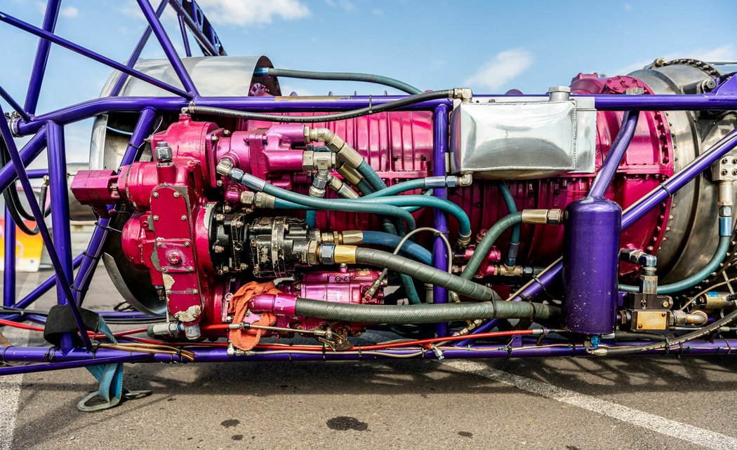 Turbojet-Powered Mercedes-Benz Limousine Dragster