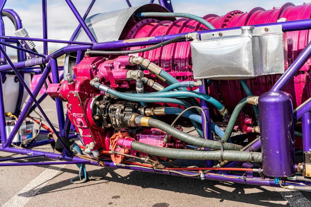 Turbojet-Powered Mercedes-Benz Limousine Dragster