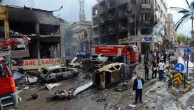 Peklo v Turecko: Při hranicích ze Sýrií došlo ke smrtonosným bombovým útokům