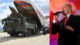 Turecký prezident Erdogan oznámil plné nasazení protiraketového systému S-400 v dubnu 2020.